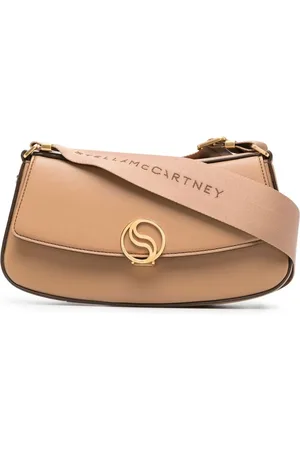 Stella McCartney Sac porté épaule à fermoir logo