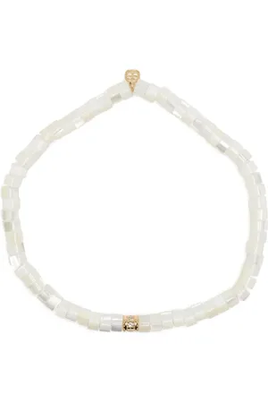 Sydney Evan Bracelet en or 14ct orné de perles et de diamants