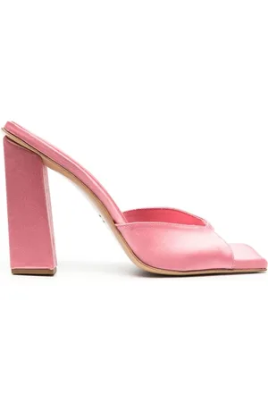 Gia Borghini Mules Rosie satiné 125 mm