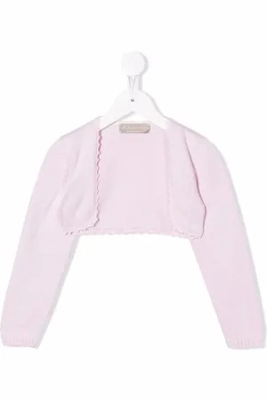 LA STUPENDERIA Cardigan crop en maille