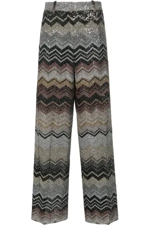 Missoni Pantalon à motif zigzag