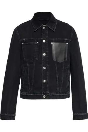 Lanvin Veste en jean à coutures contrastantes