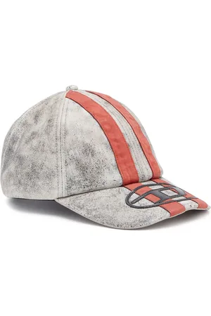 Diesel Casquette en cuir à patch logo C-Olav