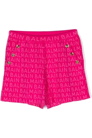 Balmain Short à logo imprimé