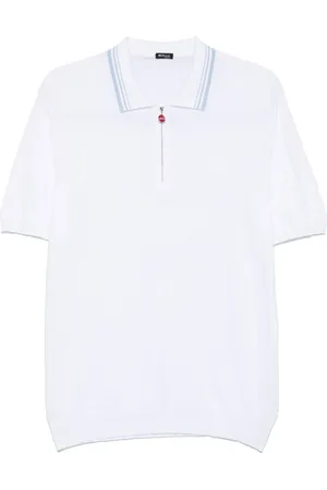 Kiton T-shirt boutonné