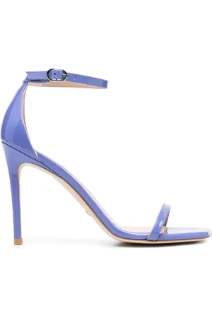 Stuart Weitzman Sandales à fini verni 105 mm