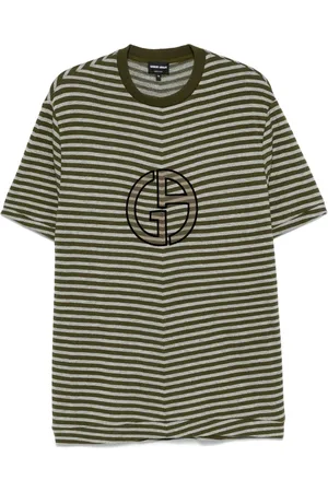 Giorgio Armani T-shirt à logo floqué