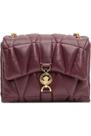 VERSACE Sac porté épaule Kleio à design matelassé