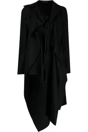 YOHJI YAMAMOTO Veste en laine à design asymétrique