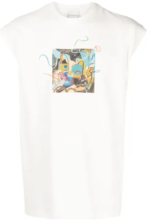 Bethany Williams T-shirt sans manches à imprimé graphique