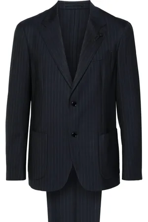 LARDINI Costume à fines rayures