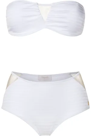 Brigitte Bikini Jade à taille haute