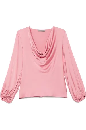 D.EXTERIOR Blouse à lien de resserrage