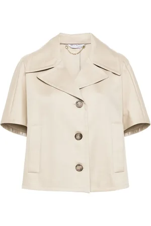 Max Mara Cape Veggia à coupe courte