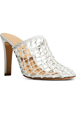 Salvatore Ferragamo Mules Ellas à design tissé