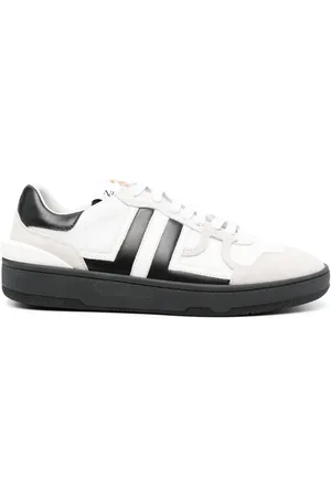 Lanvin Baskets en cuir Clay à détails en mesh