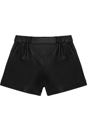 ANINE BING Short Koa en cuir artificiel