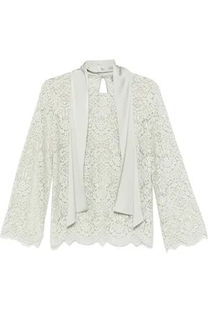 D.EXTERIOR Blouse en dentelle