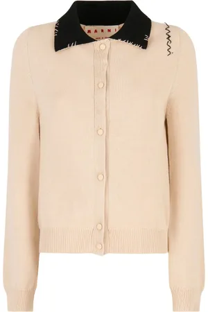 Marni Cardigan à col contrastant