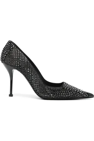 Alexander McQueen Escarpins Punk 90 mm à strass