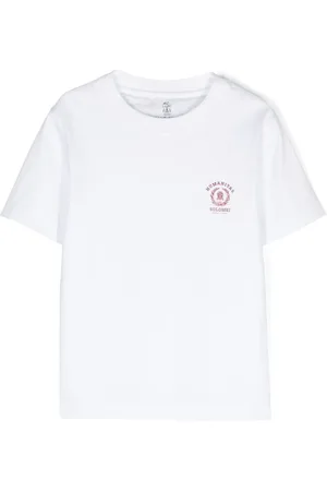 Brunello Cucinelli T-shirt à logo imprimé