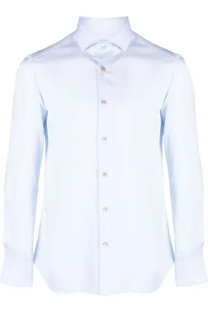 Boglioli Chemise en coton à manches longues