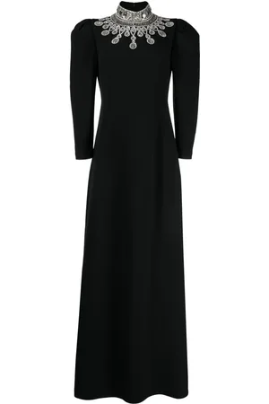 ANDREW GN Robe à ornements en cristal