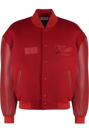 Vetements Veste bomber à logo brodé