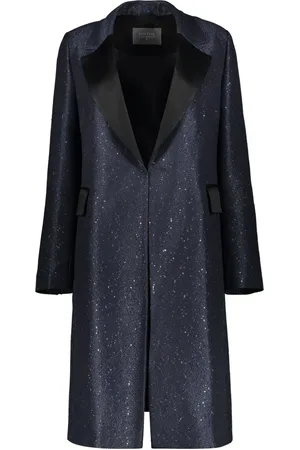 LORENA ANTONIAZZI Manteau à sequins brodés