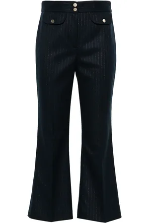 Liu Jo Pantalon à fines rayures