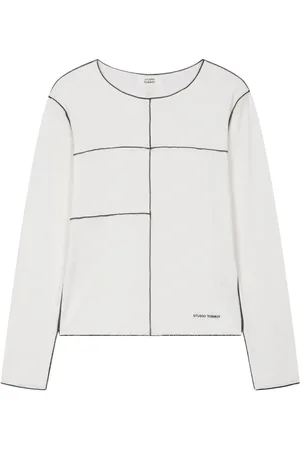 Studio Tomboy T-shirt à coutures contrastantes