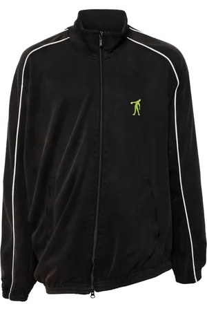 DOUBLET Veste zippée à logo brodé