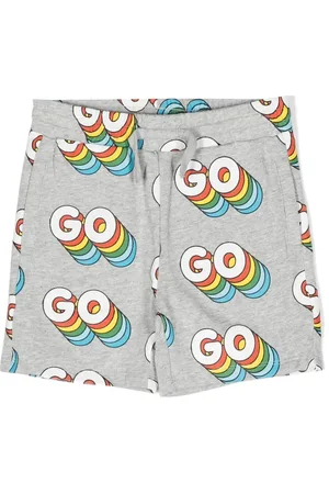 Stella McCartney Short de sport à imprimé Go