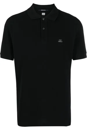 C.P. Company Polo en coton à logo brodé