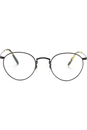 Oliver Peoples Lunettes de soleil Op-47 à monture ronde