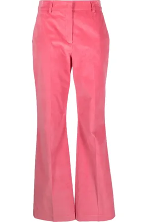 Paul Smith Pantalon en velours à taille haute