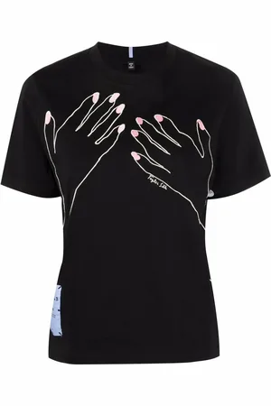 Alexander McQueen T-shirt à imprimé graphique