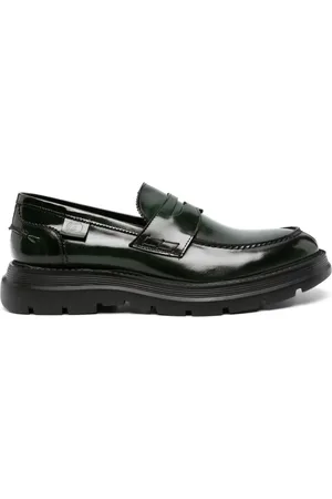 Giuliano Galiano Mocassins en cuir à entaille penny