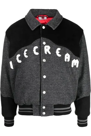 ICECREAM Veste teddy à logo brodé