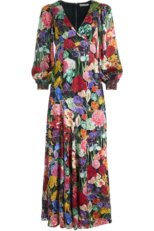 ALICE+OLIVIA Robe Tula à fleurs