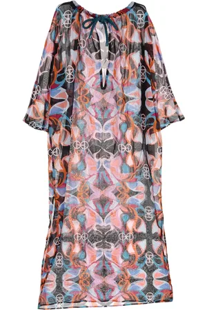 Hermès Robe à imprimé abstrait (années 2010)