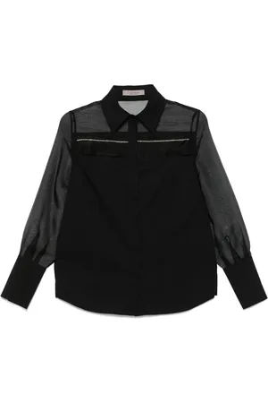 D.EXTERIOR Chemise à ornements de perles