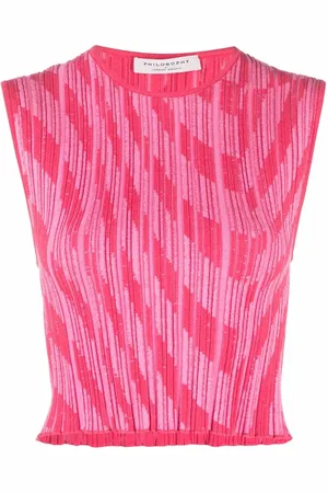 Serafini Débardeur en maille nervurée