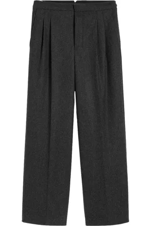 Ami Pantalon en laine à coupe droite