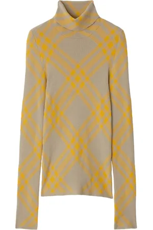 Burberry Pull en laine mélangée à carreaux
