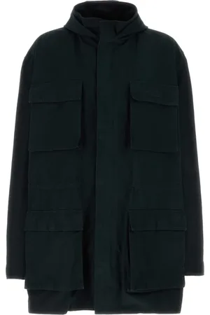 Balenciaga Veste en coton à capuche