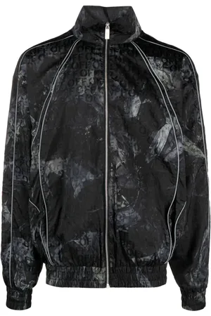 OFF-WHITE Coupe-vent Biker à effet froissé