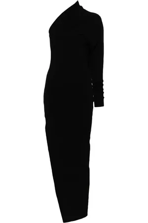 Rick Owens Robe longue une épaule