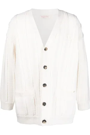 VALENTINO GARAVANI Cardigan en maille nervurée