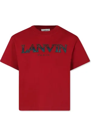 Lanvin T-shirt à logo brodé